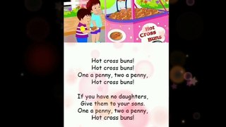 hot cross buns poem | hot cross buns nursery rhyme