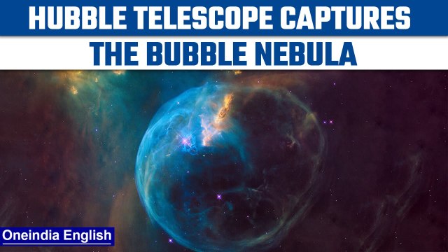 NASA Hubble Telescope captures spectacular image of 4 million old Nebula bubble |Oneindia News*Space