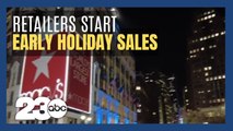 Retailers offer early holiday sales