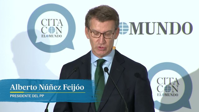 Alberto Núñez Feijóo: Los jueces han de participar en la elección de los jueces