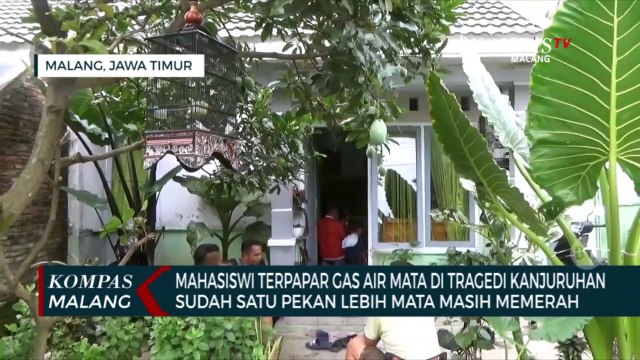 Terpapar Gas Air Mata Saat Tragedi Kanjuruhan, Mata Mahasiswi Malang Ini Masih Merah