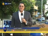 #ElDia / Alcaldía del DN trabaja en corregir socavón en la calle Rosa Duarte  / 11 octubre 2022