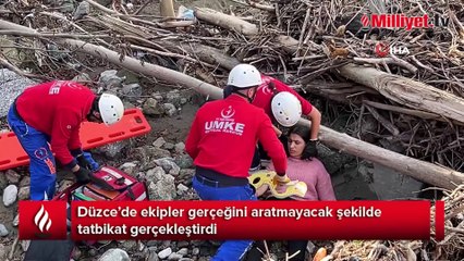 Gerçeğini aratmayan tatbikat