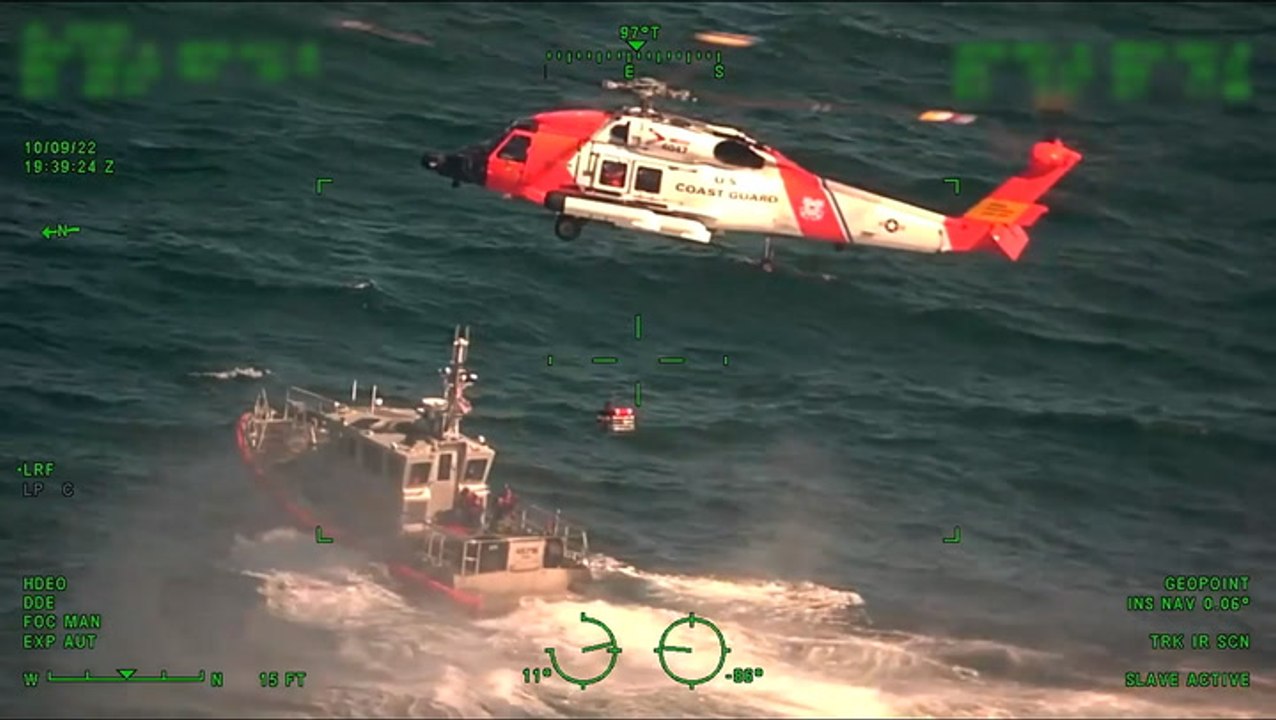 Boaters rescued from shark-infested waters of Gulf of Mexico