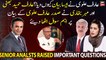 Arif Hameed Bhatti and Meher Bokhari raised important questions on Arif Ali's statement