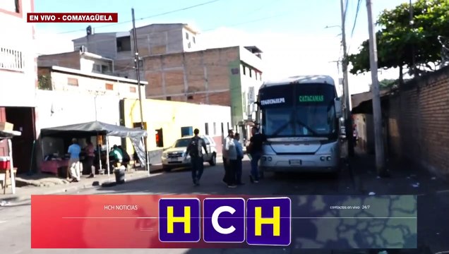 ¡Terror! Pistoleros _pasconéan_ portón de una empresa de transporte en Comayagüela