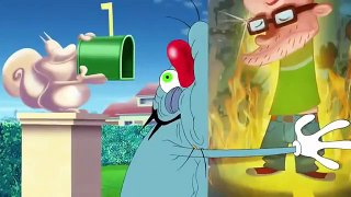हद Oggy and the Cockroaches   Skate Fever S04E55   Hindi Cartoons for Kids360p_360p