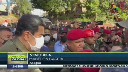 Presidente venezolano ofrece apoyo gubernamental a población afectada por deslave en Las Tejerías