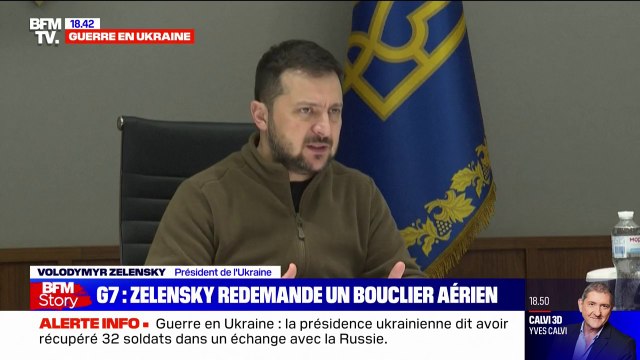 Volodymyr Zelensky demande la création d'un bouclier aérien au-dessus de l'Ukraine