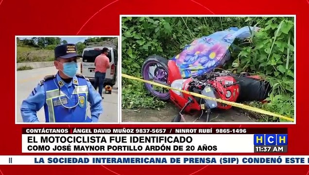 ¡Desgracia! Motociclista perece tras impactar con “rapidito” en San Jerónimo, Copán