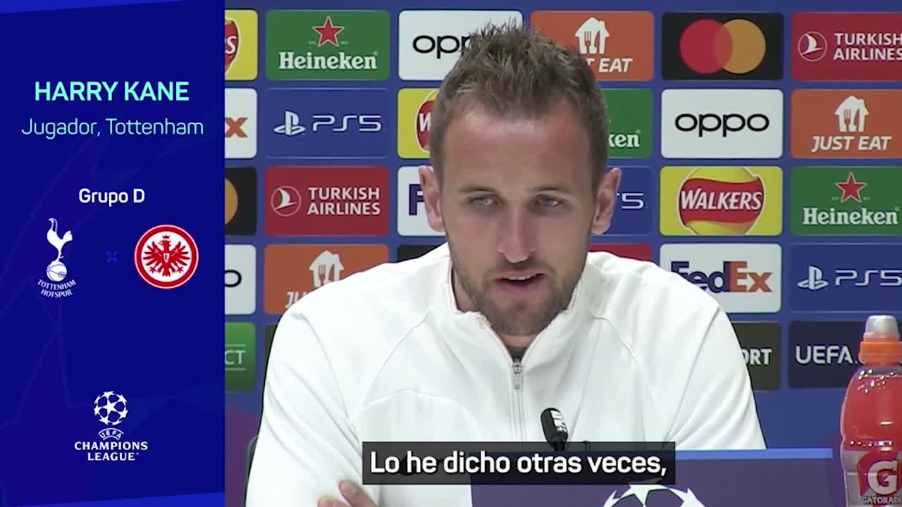Kane: "Es normal que la gente hable de Haaland"
