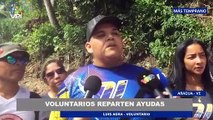 #Deslave en Las #Tejerias: Voluntarios reparten ayudas  - #Aragua - #Venezuela - #11Oct