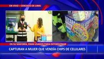 Mujer vendía chips activados y hasta de una persona fallecida, presuntamente, a estafadores