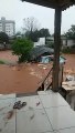 Chuvas intensas colocam população em risco no sudoeste do Paraná; veja