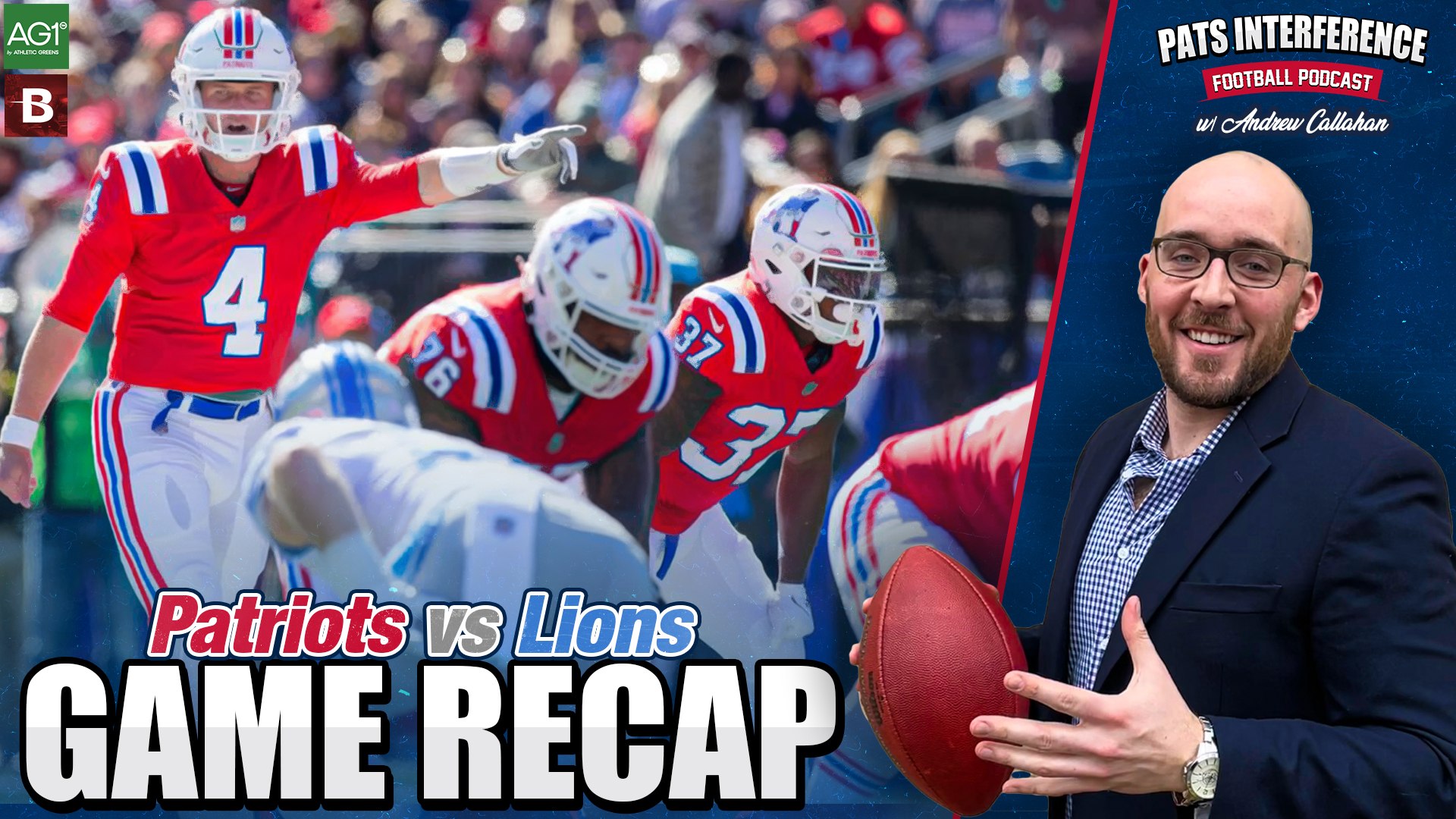 Pats-Lions film notes and Bailey Zappe breakdown