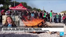 Informe desde París: Gobierno interviene en huelga de trabajadores en refinerías
