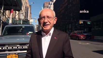 Kılıçdaroğlu Erdoğan'a Manhattan'dan seslendi:  'Aileyi konuşmak istiyorsan buradan başlayalım'
