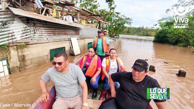 Tormenta Julia causa afectaciones en el 80% del municipio El Rama