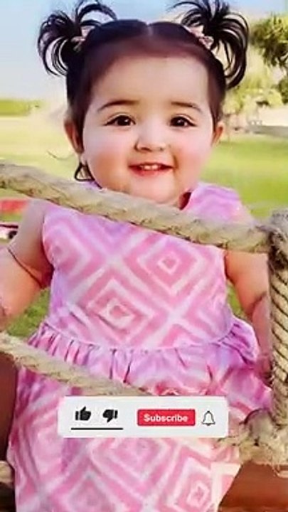 Cute Baby Girl Playing,Cute Little Girl Dancing,Cute Little Girl Enjoying Weather