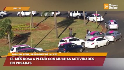 Tải video: El mes rosa a pleno con muchas actividades en Posadas