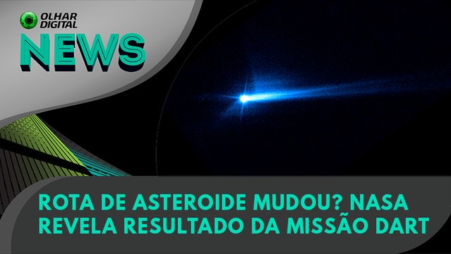 Ao Vivo | Rota de asteroide mudou? NASA revela resultado da missão DART | 11/10/2022 | #OlharDigital
