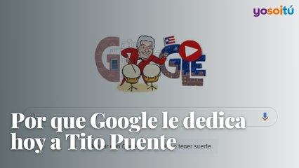 Por que Google le dedica hoy  a Tito Puente