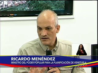 Min.Ricardo Menéndez: Crisis climática mundial crea afectaciones devastadoras para las poblaciones