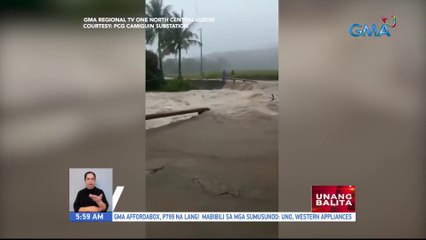 Bagyong Maymay, nagdulot ng malakas na ulan at baha sa ilang lugar sa Cagayan | UB