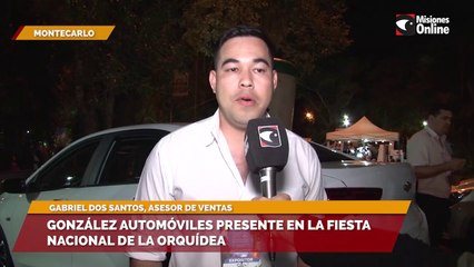 González automóviles presente en la Fiesta Nacional de la Orquídea