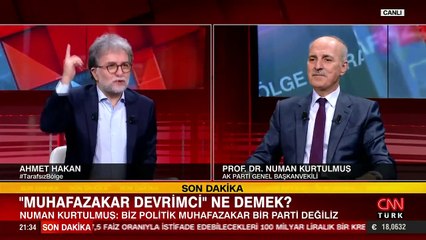 Ahmet Hakan, alt yazı için Numan Kurtulmuş'tan izin istedi