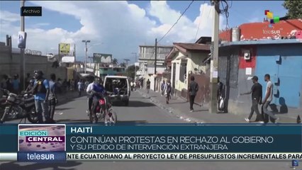 Tải video: Edición Central 11-10: Protestas exigen dimisión del primer ministro haitiano Ariel Henry