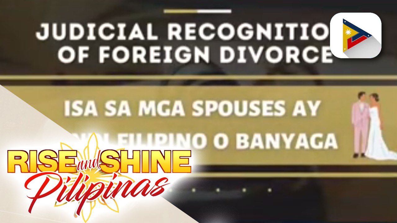 Judicial recognition of foreign divorce