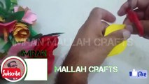 -Diy_ wall hanging flower - beautiful papper crafts idea  easy life hacks