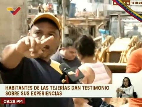 Habitantes de Tejerías manifiestan sucesos en medio de la vaguada