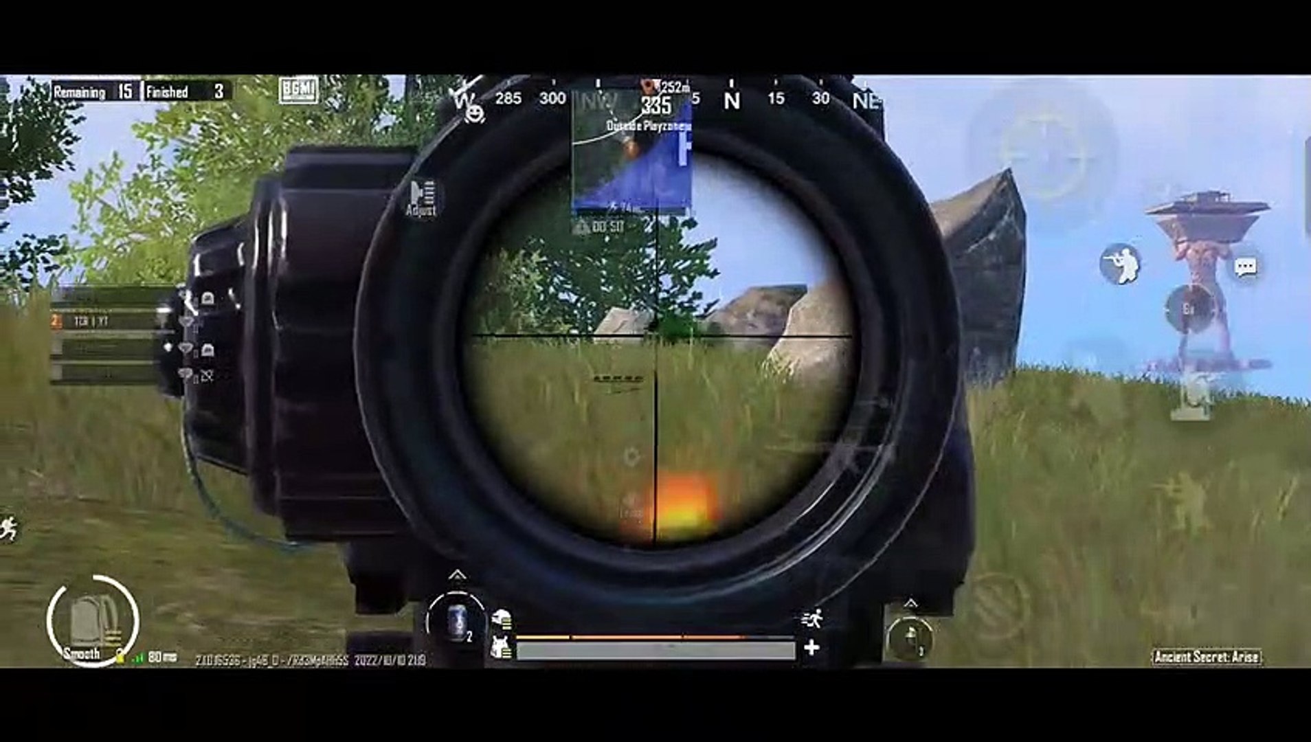 ⁣Bgmi gameplay -Pubg mobile clutch -Pubg mobile gameplay -sniper god