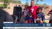 Arizona Cardinals players inspire children at Valley Burn Center