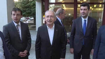 WASHINGTON - CHP Genel Başkanı Kılıçdaroğlu, ABD'de John Hopkins Üniversitesinde öğrencilerle buluştu