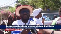 Haïti crise: Résidance officielle du PM Ariel Henry,des vagues de protestations…