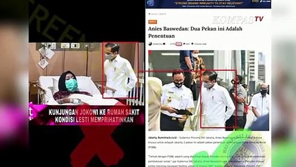 Hoax Presiden Jokowi Jenguk Lesti Kejora - NEWS OR HOAX