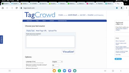 Creare nuvole di parole