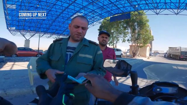 Jordan Border Police Wanted to Send me Back to SYRIA - MIDDLE EAST MOTORCYCLE TOUR
