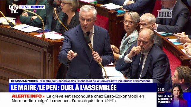 ÉDITO - Le RN chercher à exister après l'altercation entre Bruno Le Maire et le député Alexandre Loubet à l'Assemblée