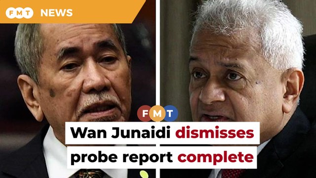 Wan Junaidi dismisses report probe into Thomas’ memoir complete