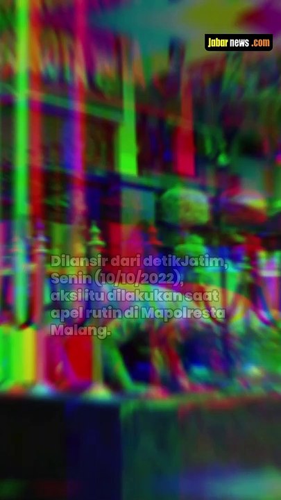 Polres Malang Sujud Minta Maaf atas Tragedi Kanjuruhan