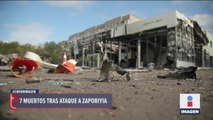 Ataques de Rusia a Ucrania con misiles deja siete muertos