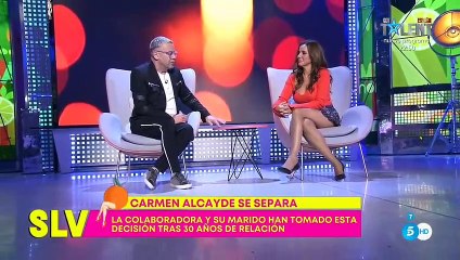 Carmen Alcayde habla de su separación