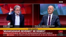 Ahmet Hakan, altyazı için Numan Kurtulmuş'tan izin istedi
