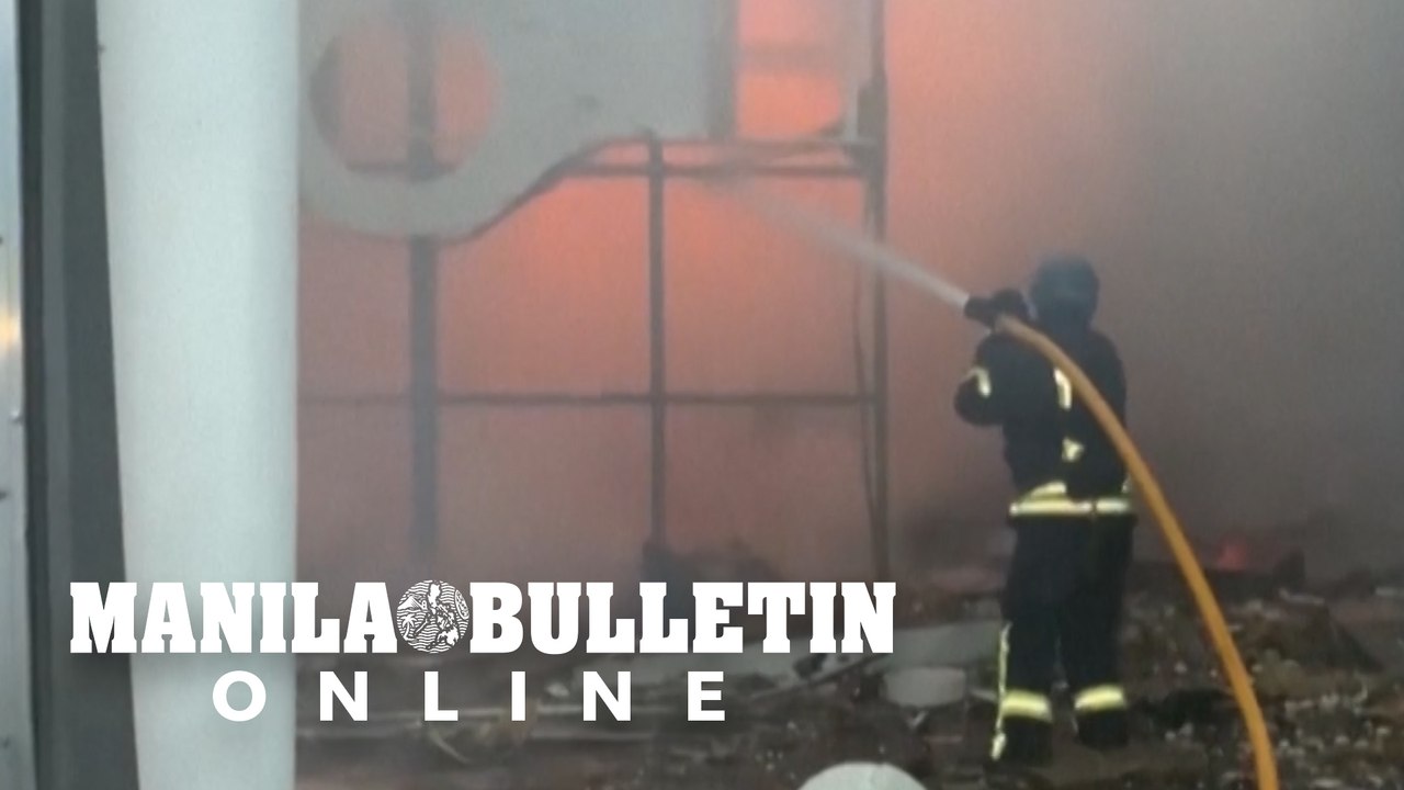 Emergency services on site of Russian strikes in Ukraine's Zaporizhzhia