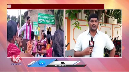 Munugodu Bypoll : CM KCR Public Meeting In Chandur On 30th October | BJP Door-To-Door Campaign | V6