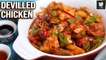 Devilled Chicken | Dry Chicken Stir Fry | Chilli Chicken Dry | Chicken Recipe | Get Curried